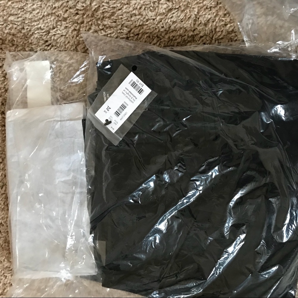 Exact stretch black skinny leg pants size 2L
